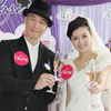 陳豪、茵媺維港半空預演結婚