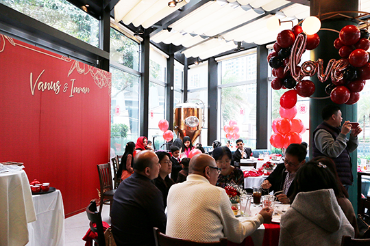 【小型婚禮派對推介】圓方英倫高級餐廳 $35,000起午間自助餐婚宴