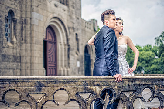 古蹟教堂x豪華酒店 澳門穿梭古今婚攝之旅