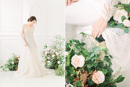 【網上婚展優惠 – 花球】JOJOFA高質絲花拱門2千有找 免費租用絲花球