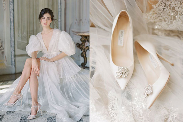 婚鞋推薦2025｜婚紗穿搭必備8大名牌婚禮鞋子｜Jimmy Choo、ROGER VIVIER、Christian Louboutin結婚鞋推介