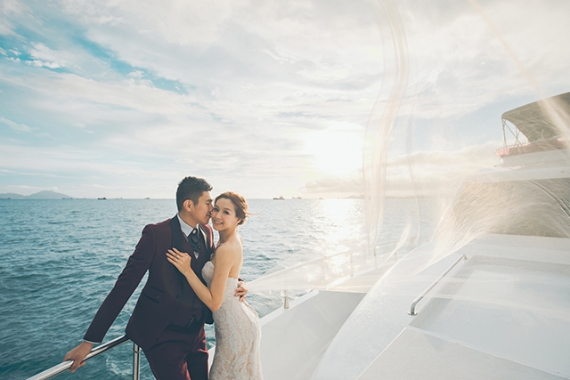 【網上婚展優惠】OCEANGOGO最浪漫的海上遊艇婚禮  限時HK$2,000折扣優惠