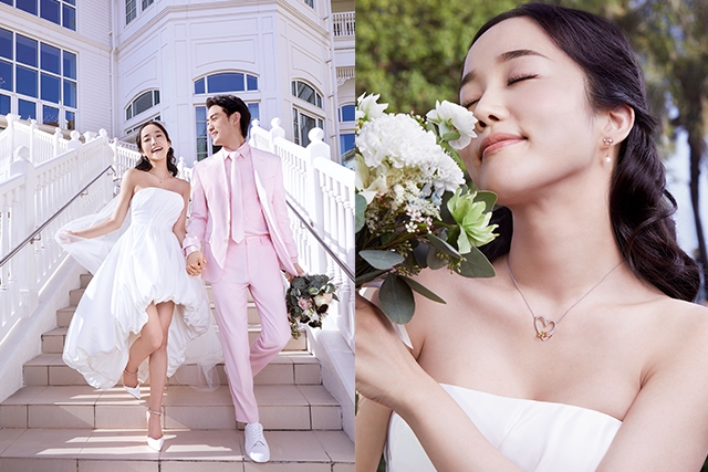 周大福_輕婚紗_18K黃金美鑽首飾