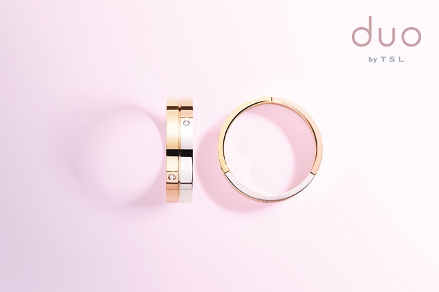 DUO by TSL瑞士珠寶工藝THE ATELIER對戒系列