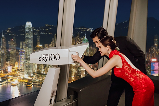 天際100空中婚禮套餐 _90分鐘浪漫證