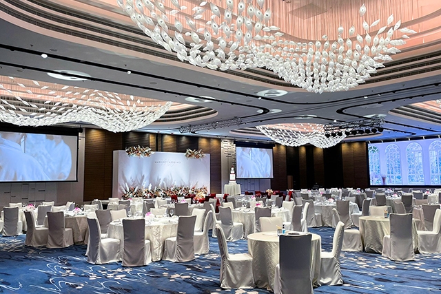 香港海洋公園萬豪酒店推薦|華麗無柱式大宴會廳