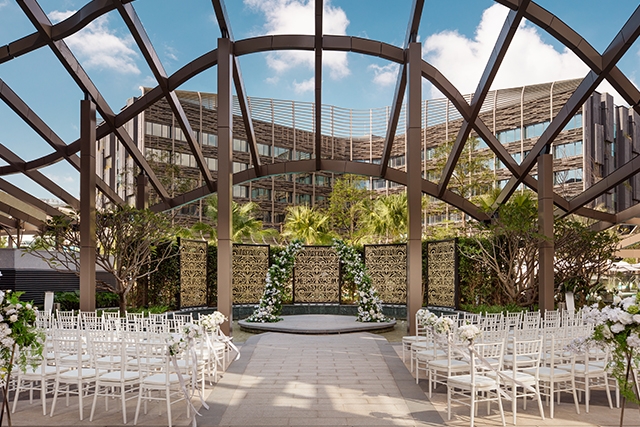 香港海洋公園萬豪酒店推薦|戶外證婚場地