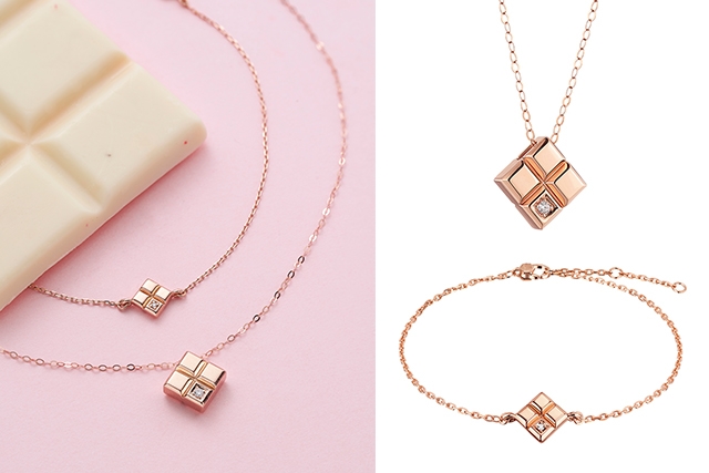 六福珠寶Dear Q 「可可愛」18K金鑽飾