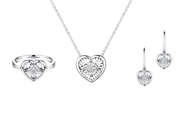 2023情人節禮物_首飾系列推介—六福珠寶_「亮映」18K金鑽飾