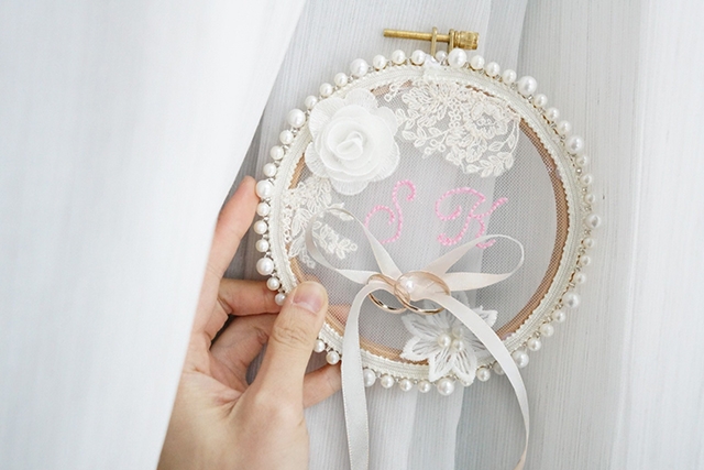 情侶工作坊workshop推介#3. 優雅刺繡戒指座工作坊