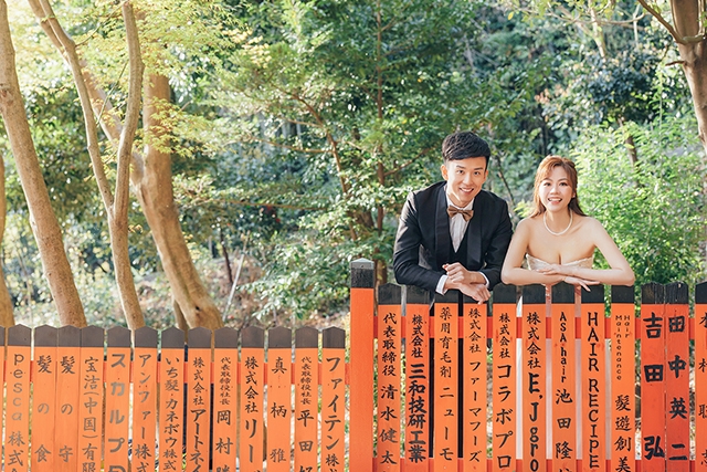 My Dream Wedding為他們捕捉了永恆愛情的完美背景