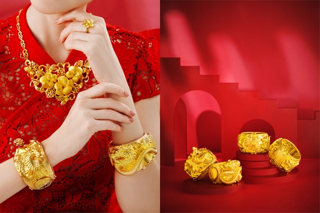 編輯精選中式婚嫁金飾|#3 龍鳳手鈪