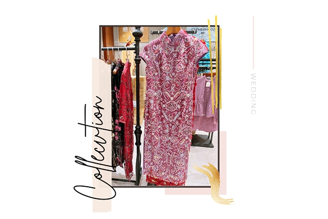 裕華同樣也有推出高貴大方的華服