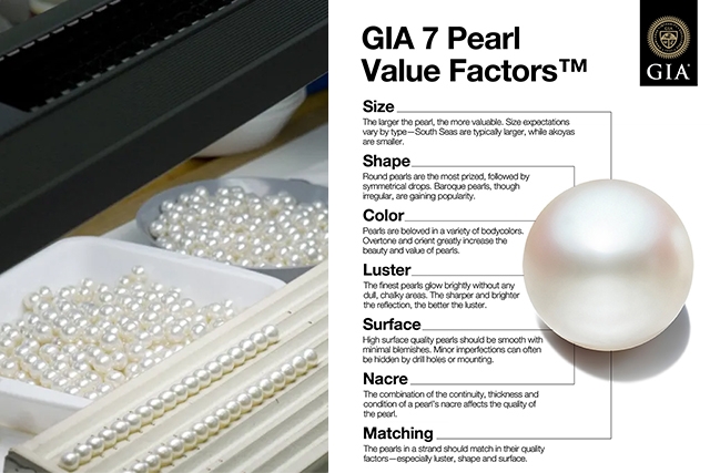 GIA珍珠分級７要素