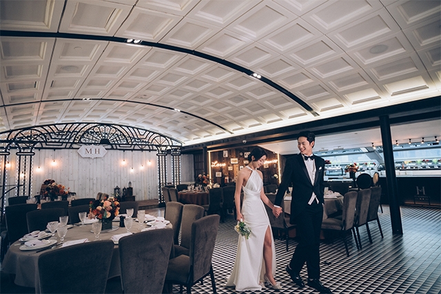 My Harbour 可因應新人風格與需求自由設計婚宴形式,提供中式婚宴、證婚酒會、西式宴會及自助餐等多款組合