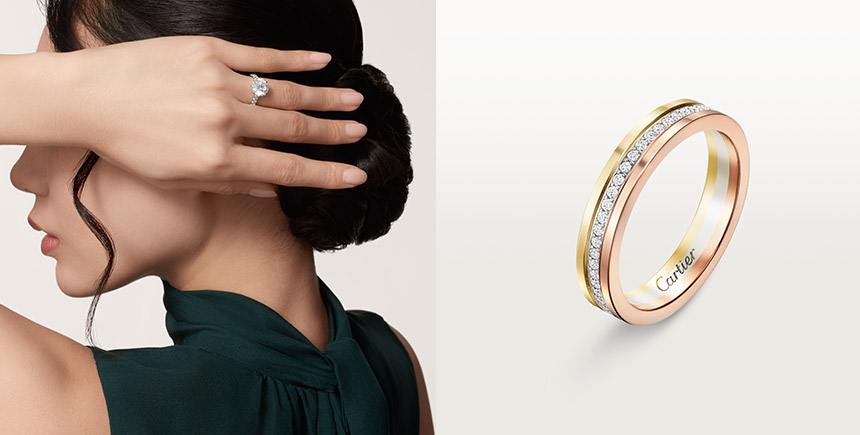 求婚鑽戒與結婚戒指疊戴全攻略｜3大必學疊戴搭配技巧 突顯專屬品味與情感組合