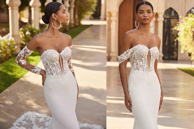 婚紗流行趨勢2026｜6大流行婚紗設計| 按身形揀婚紗Dos and Don'ts. 圖：ROSA CLARA &nbs