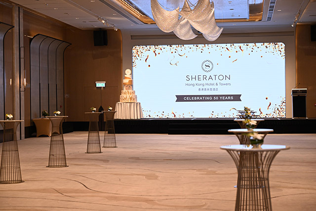 尖沙咀酒店婚宴的影音配備同樣不容忽視