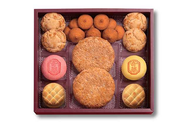 【奇華嫁喜禮餅推薦】金盈喜禮盒 售價HKD$90/每盒