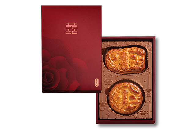 【奇華嫁喜禮餅推薦】龍鳳對餅 售價HKD$112/每盒