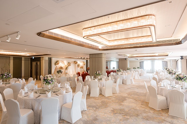 黃金海岸鄉村俱樂部．遊艇會婚宴展｜瑰麗典雅宴會廳