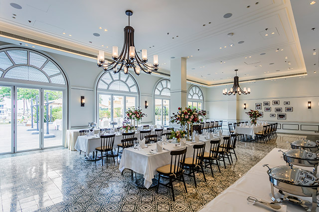 黃金海岸鄉村俱樂部．遊艇會婚宴展｜歐陸風情花園廳