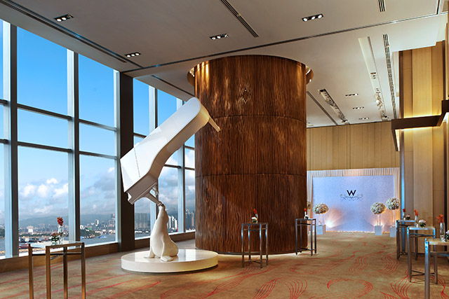 香港W酒店｜GREAT ROOM星級宴會廳迎賓區