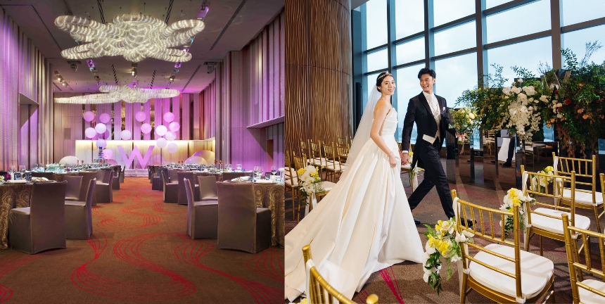 時尚婚禮場地推薦2026｜香港W酒店五星級海景夢幻婚宴・夏日限定套餐優惠