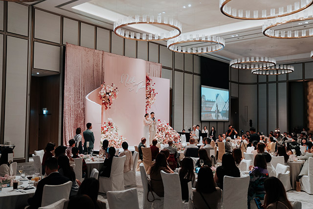 港島海景婚宴場地推介|靈活一日流程 完美結合中西婚宴