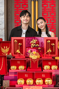 跳高女神楊文蔚婚嫁在即！「過大禮」重磅金器＋閃爆鑽飾華麗曝光　完美演繹自信與魅力