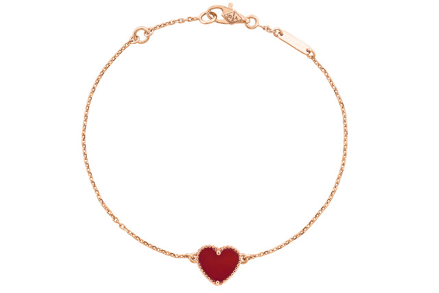 結婚禮物推薦：Van Cleef & Arpels Sweet Hearts 手鍊 HK$ 13,700 （了解更多）