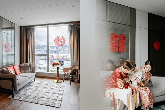 啟德戶外證婚及寵物友善婚宴推薦|無柱宴會廳+4K LED巨幕 展開如豪華郵輪啟航般的幸福旅程