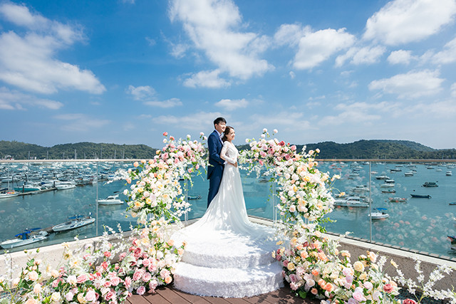 【池畔證婚必選】The Pier Hotel 270度無敵遊艇海景 盤點夢幻證婚場景 媲美海外浪漫婚禮