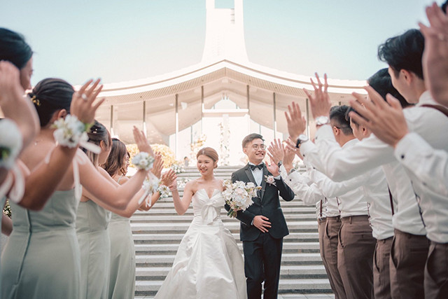 2023 WM酒店純白臨海婚宴｜新人分享最愛度假式婚禮場地！得天獨厚的夢幻禮堂＋超氣派絕美大禮堂 超高CP值人氣推介！