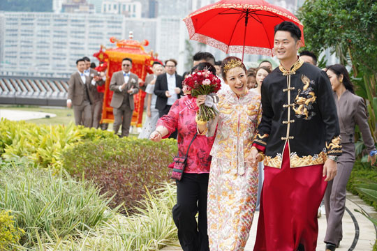 中式婚禮敬茶吉利說話 兄弟姊妹團必備78句吉利說話 新娘出門 敬茶 戴金器時大妗姐實用金句 新婚生活易