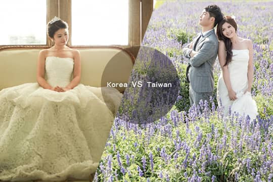 台灣V.S.韓國婚攝大比拼
