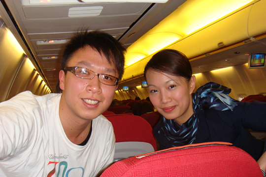 Yee & Pierre Love is in the air! 空中奇緣