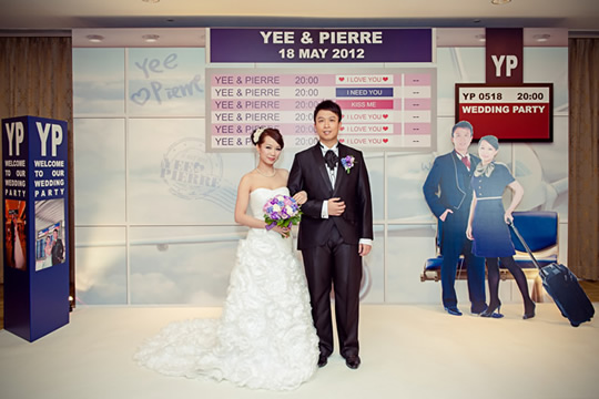 Yee & Pierre Love is in the air! 空中奇緣