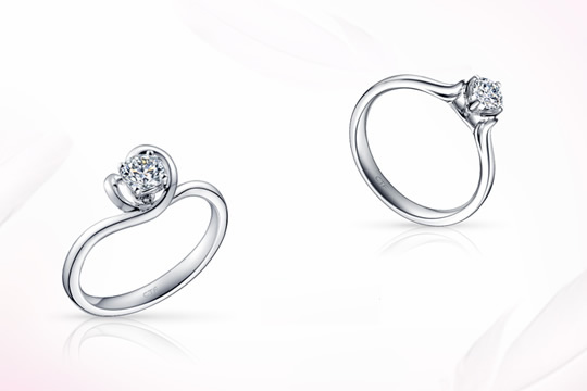 永恆承諾 周大福Forevermark天鵝婚戒系列