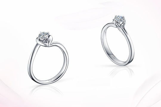 永恆承諾 周大福Forevermark天鵝婚戒系列