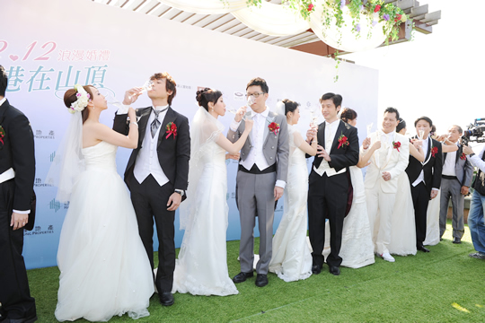 直擊12.12.12情繫香港在山頂