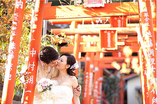 日本十大醉人婚照拍攝地