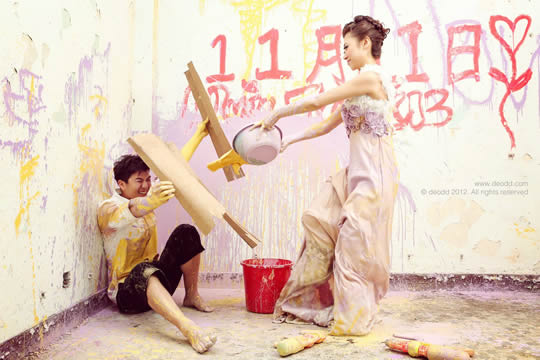 婚照趨勢 從棟篤企到玩餐飽