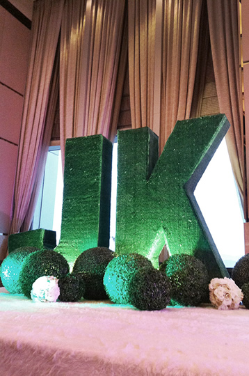 令人一眼驚喜的主題婚禮佈置