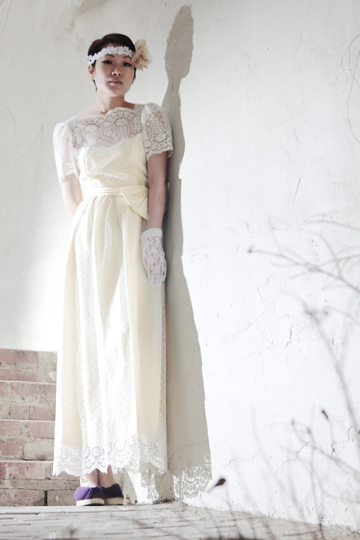 如何揀選及配襯古董婚紗？