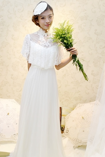 如何揀選及配襯古董婚紗？