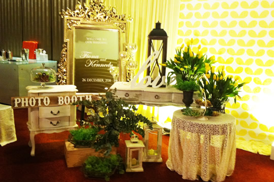 全方位打造復古style婚禮