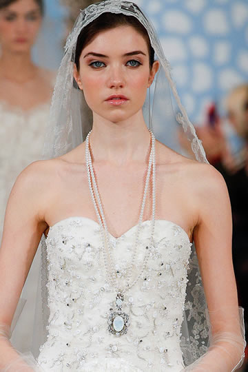 2014 春夏新娘妝容及飾品趨勢