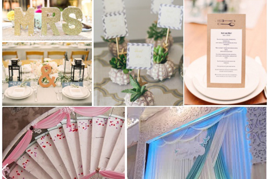 專家分享 13 個婚宴佈置錦囊