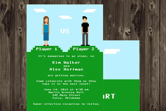 9 款創意婚卡 保證記得你婚期